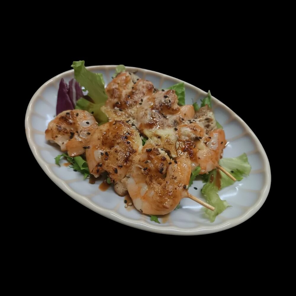 Brocheta De Gamba Al Ajillo (2 Uds)