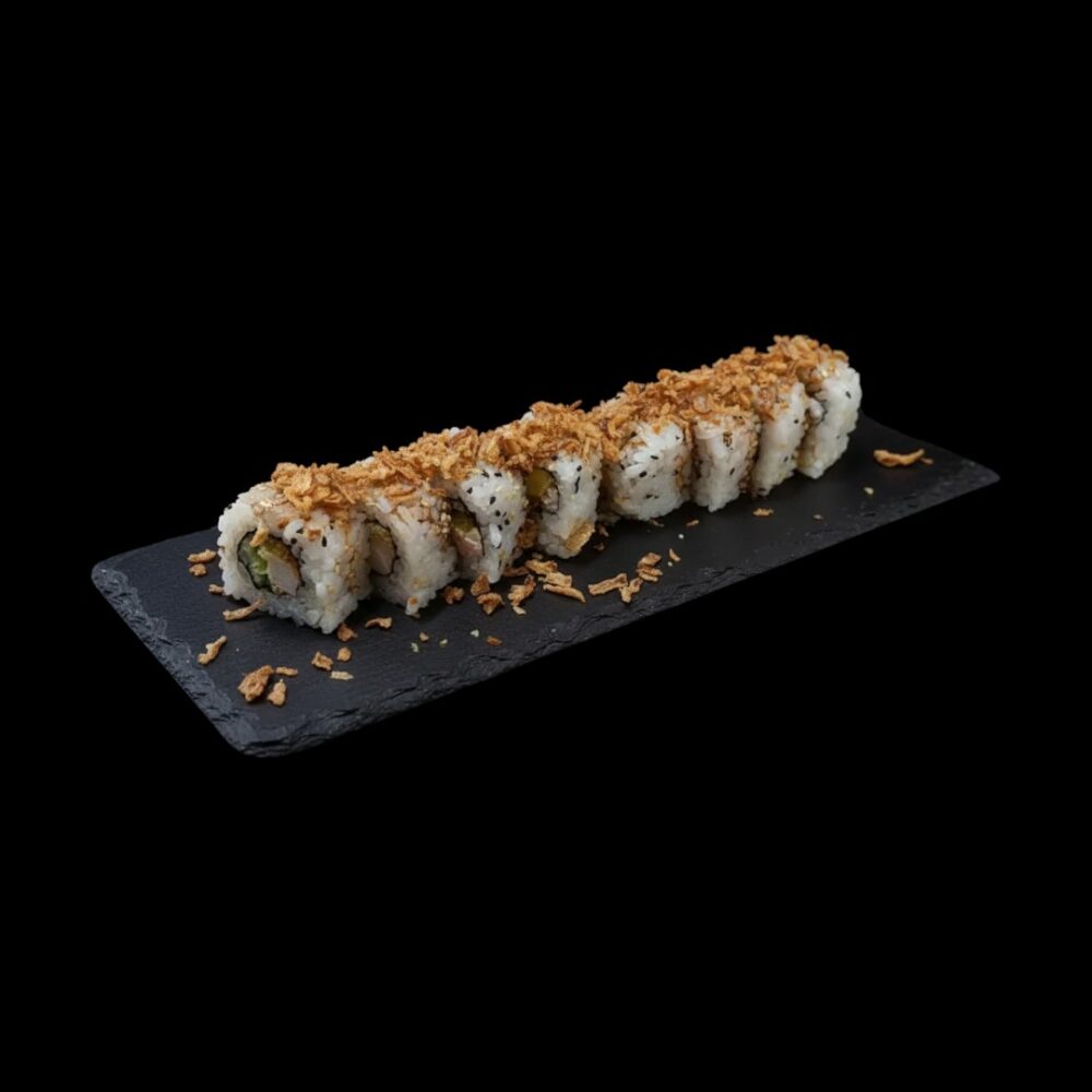 Crunchy Salmón Roll (8 Uds)