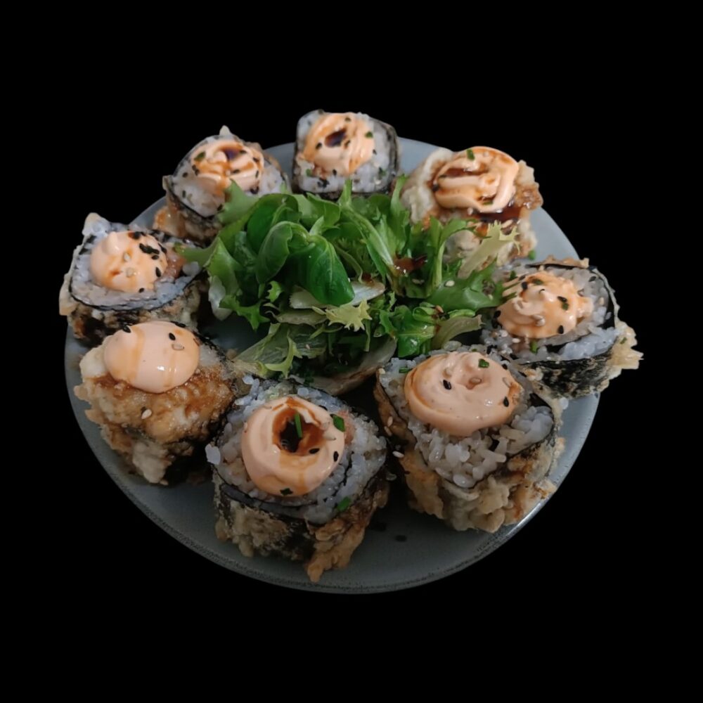 Futomaki Anguila y Foie (8 Uds)