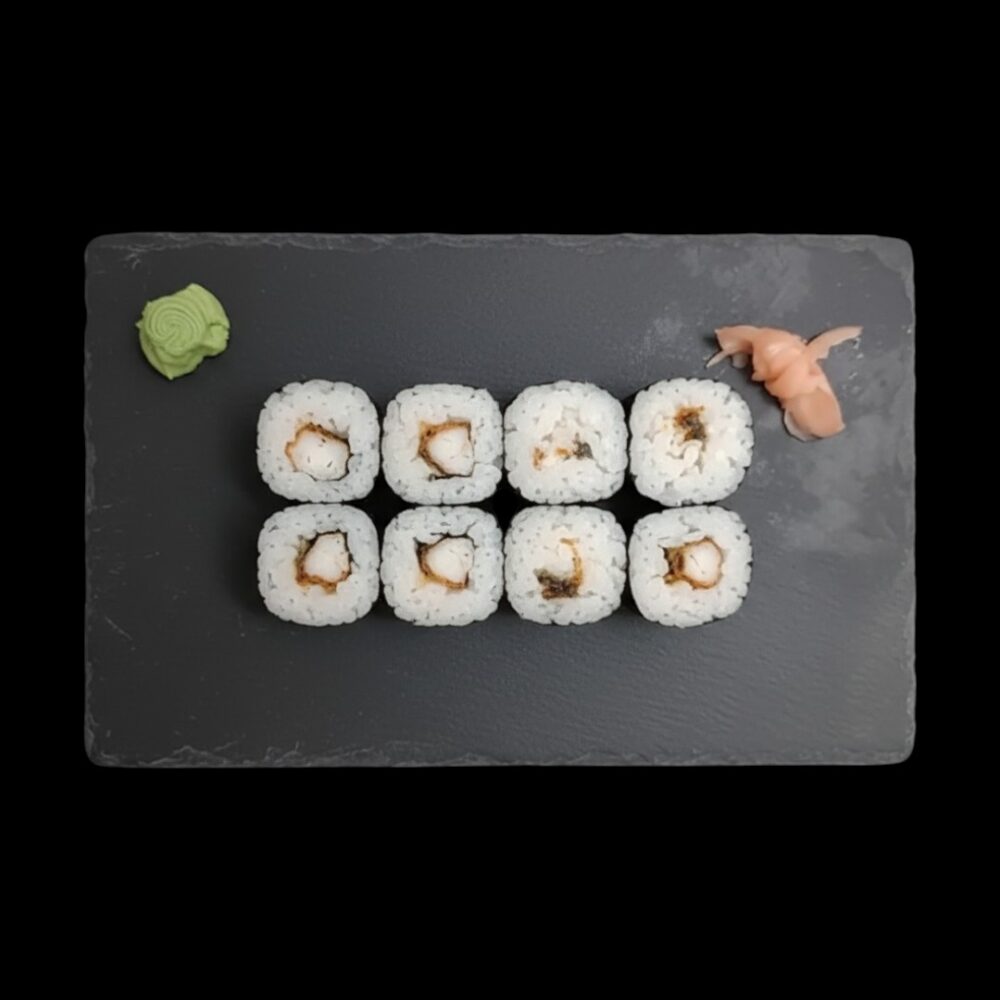 Hosomaki de Anguila y Queso (8 Uds)