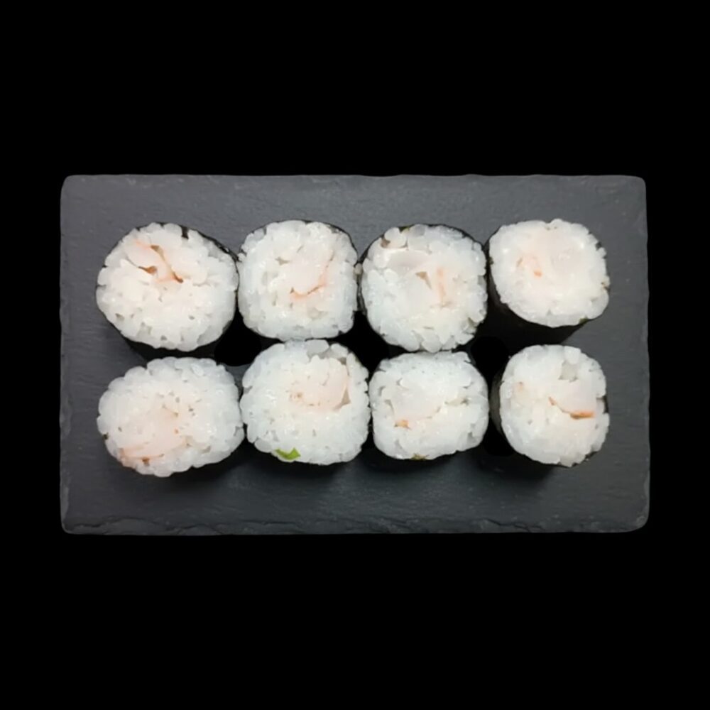 Hosomaki de Langostino y Queso (8 Uds)