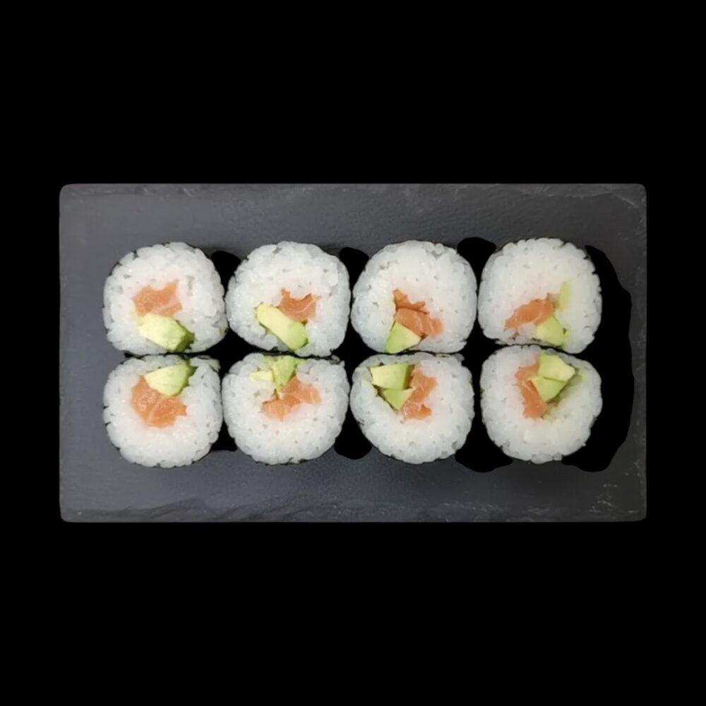 Hosomaki de Salmón Aguacate (8 Uds)