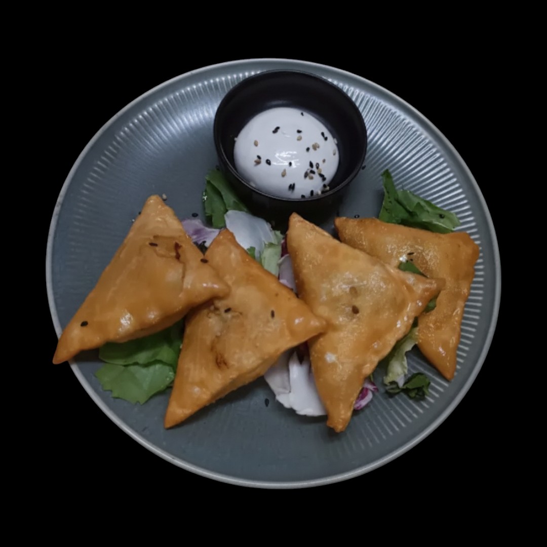 Samosa De Pollo Al Curry (4 Uds)